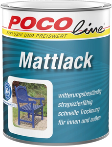 Pocoline Mattlack
