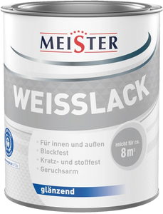 MEISTER Weisslack glänzend
