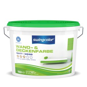 swingcolor WAND- UND DECKENFARBE
