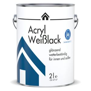Acryl Weisslack