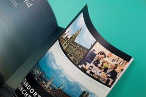 Zeitungen, Zeitschriften, Broschüren, Magazine, Bücher, Kataloge, Prospekte, Werbebeilagen, Zeitungsbeilagen, Flyer, Bedienungsanleitungen, Aufbauanleitungen, Poster, Plakate, Displays aus Karton, Jahresberichte, Telefonbücher, Verzeichnisse, bedruckte Postkarten, bedruckte Hefthüllen, dekorative Kalender, Faltblätter • Format: 40x40 mm bis 1050x750 mm •  2-2000 Seiten • Klebebindung •  Bogenoffsetdruck
