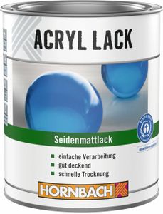 HORNBACH Acryl Lack Seidenmattlack