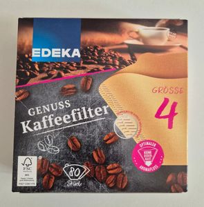 EDEKA Kaffeefilter Größe 4