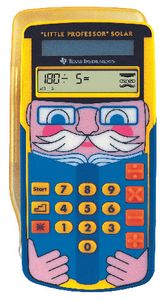 Texas Instruments Taschenrechner (Rechentrainer) Little Professor Solar