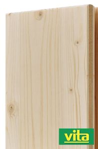 elka VITA Massivholzplatte 3-Schicht Fichte, Qualität AB/B und B/C, Dickenbereich: 15-50 mm
