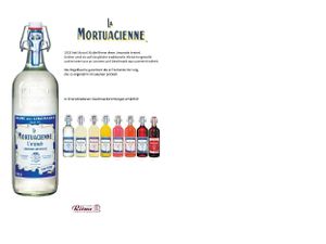 1,0 Liter Glas Bügelflasche Marken-/ Handelsname: Reine des Limonades La Mortuacienne Füllgut: Limonade