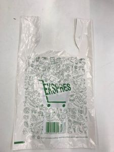 Plasta Flachbeutel sowie T-Shirt- und Bottom-Seal-Bags aus Recycling-PE; transluzent, schwarz, grau, weiß, blau, grün, gelb, orange, verschiedene Ausführungen gemäß Antrag
