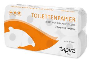 TAPIRA Toilettenpapier 8x400 2lg
