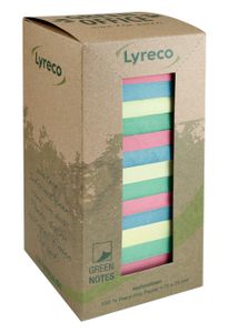 Lyreco Haftnotizen aus 100% Recyclingpapier