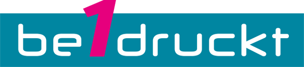 Logo be1druckt GmbH