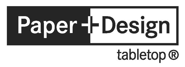 Logo Paper+Design GmbH tabletop
